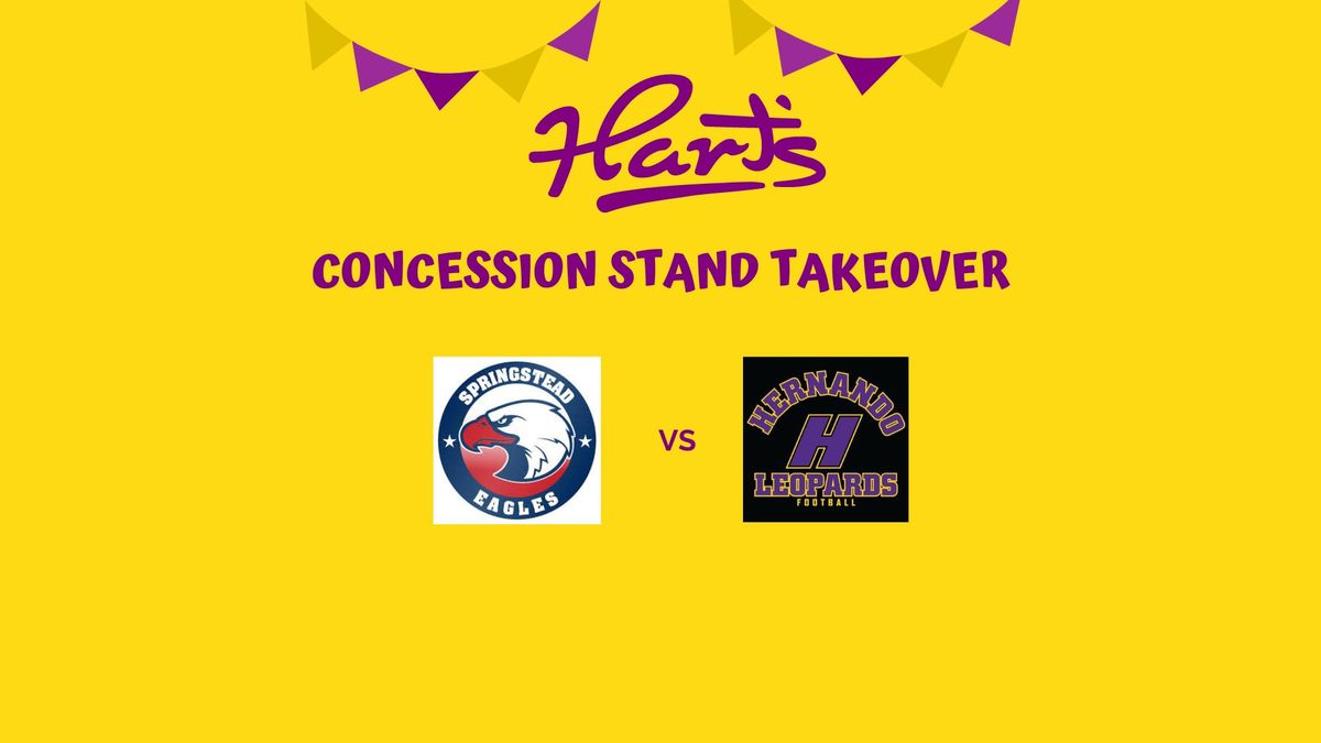 Hart's Meat Market Baseball Concession Stand Takeover