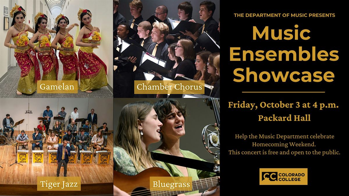 Colorado College Music Ensembles Showcase