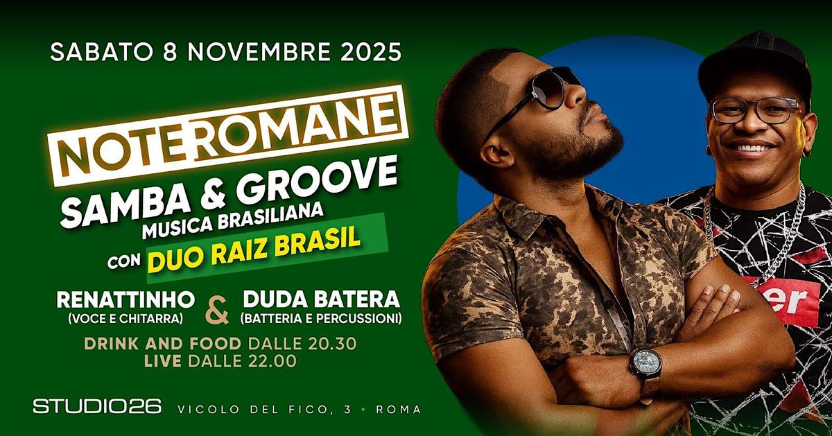 NOTEROMANE \u2013 Samba & Groove