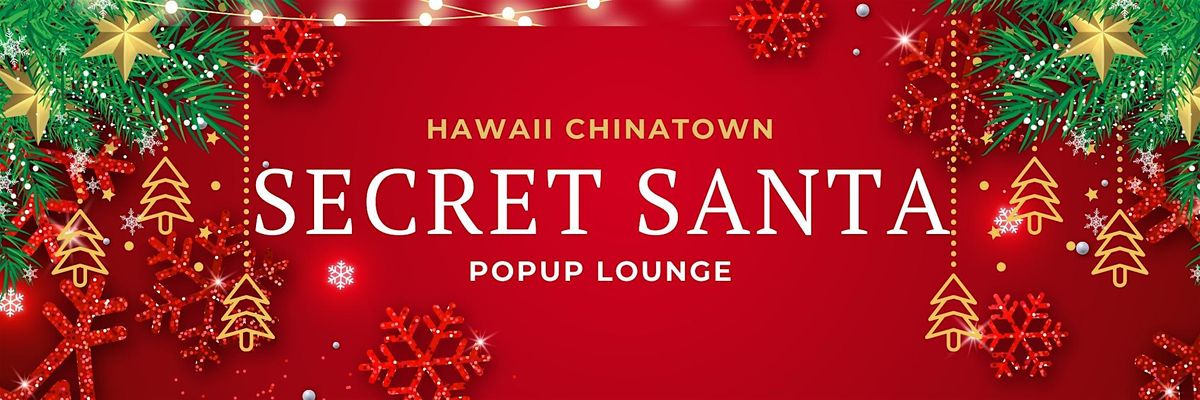 Secret Santa - Pop up bar