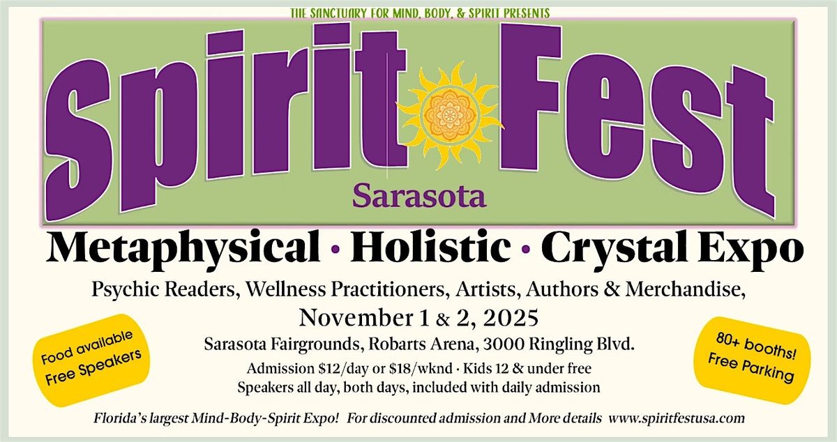 2025 Spirit Fest Sarasota: Biofeedback & Holistic Health w\/ Hil & Vil
