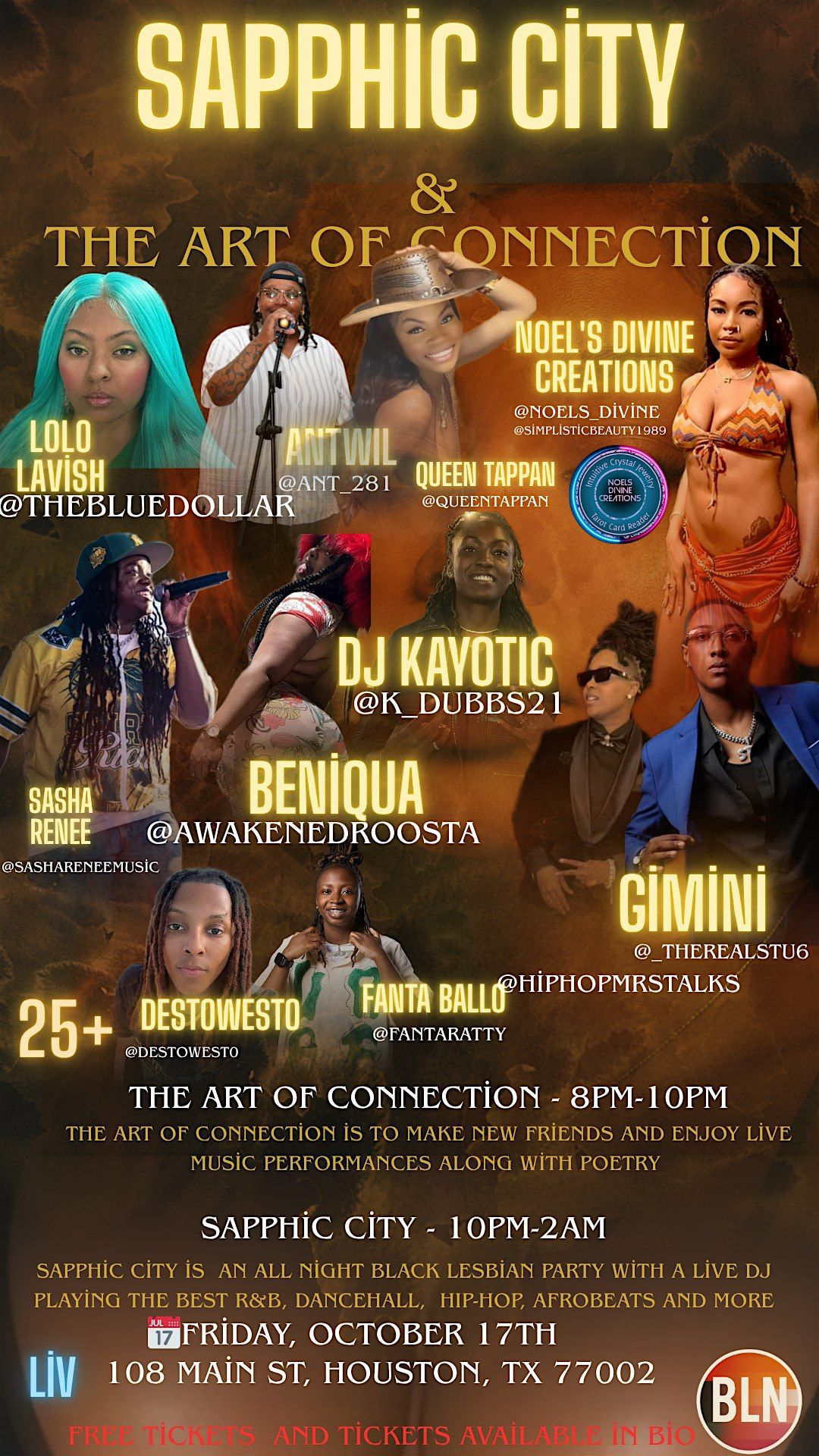 The Art of Connection & Sapphic City