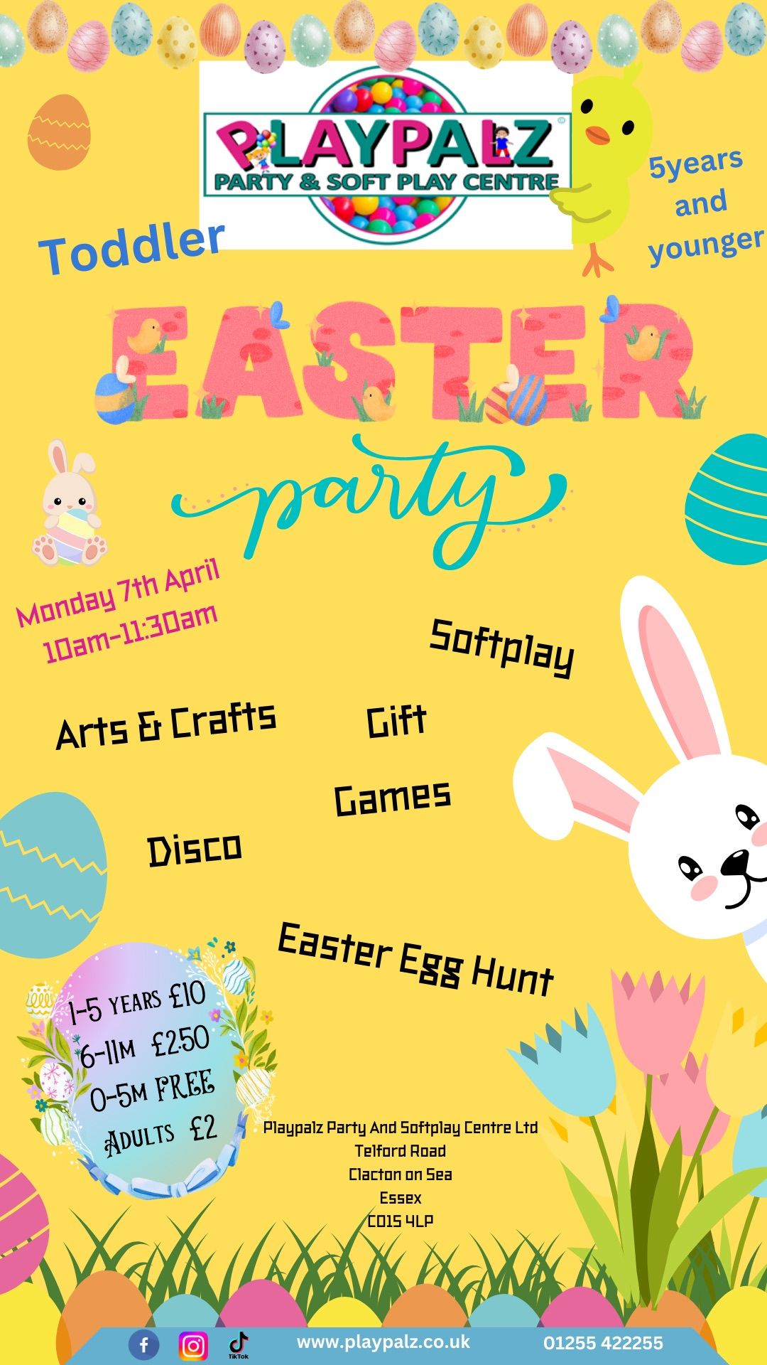 Toddler Softplay Easter Party