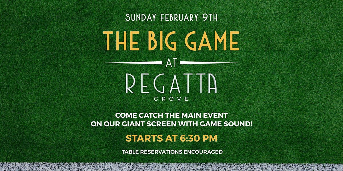 The Big Game at Regatta Grove