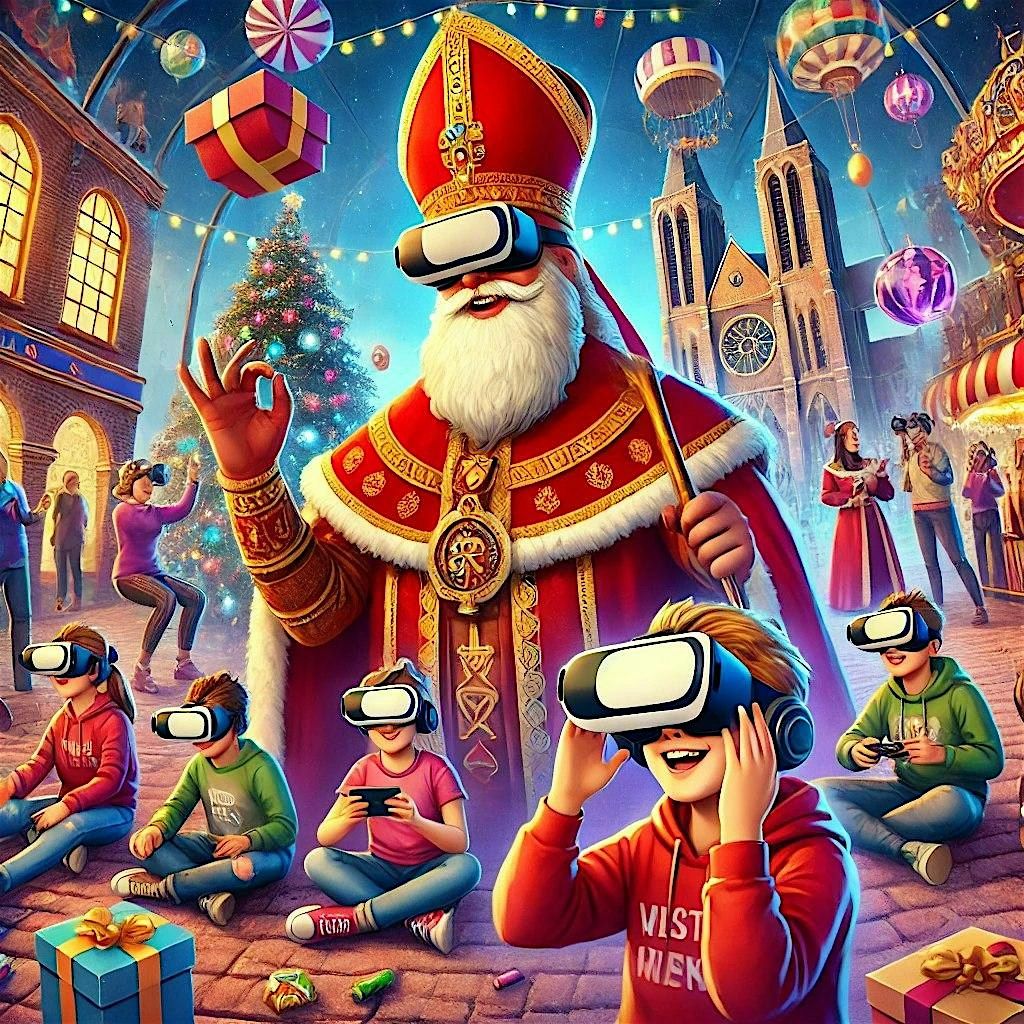 Sinterklaas bezoekt The Park Antwerpen: Beleef de Magie in VR!