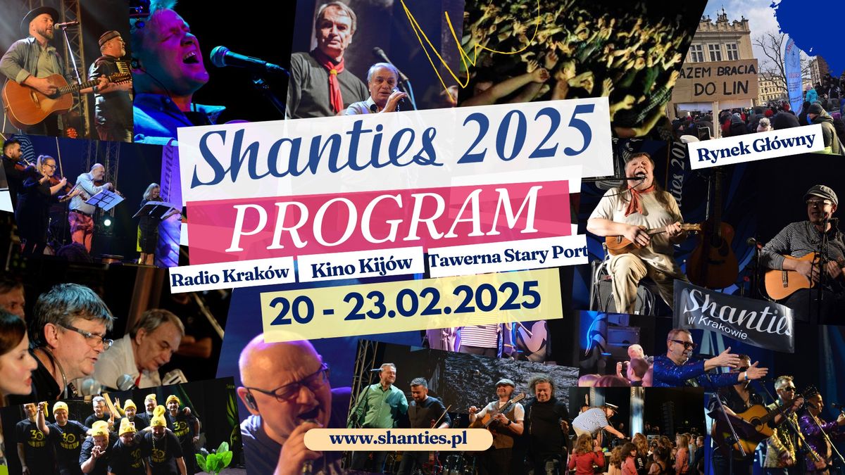 Festiwal Shanties 2025 - program