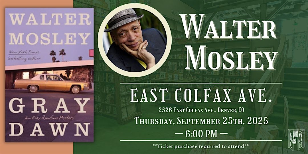 Walter Mosley Live at Tattered Cover Colfax