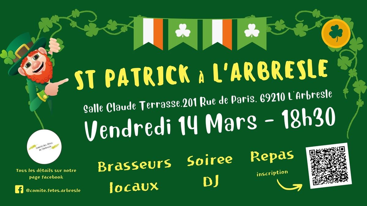 Saint Patrick \u00e0 l'Arbresle | 14\/03\/2025