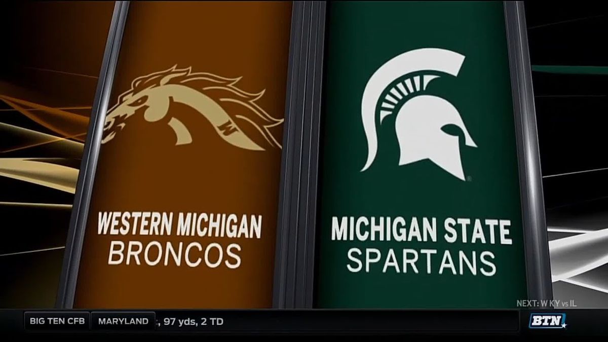 Michigan State Spartans vs. Western Michigan Broncos