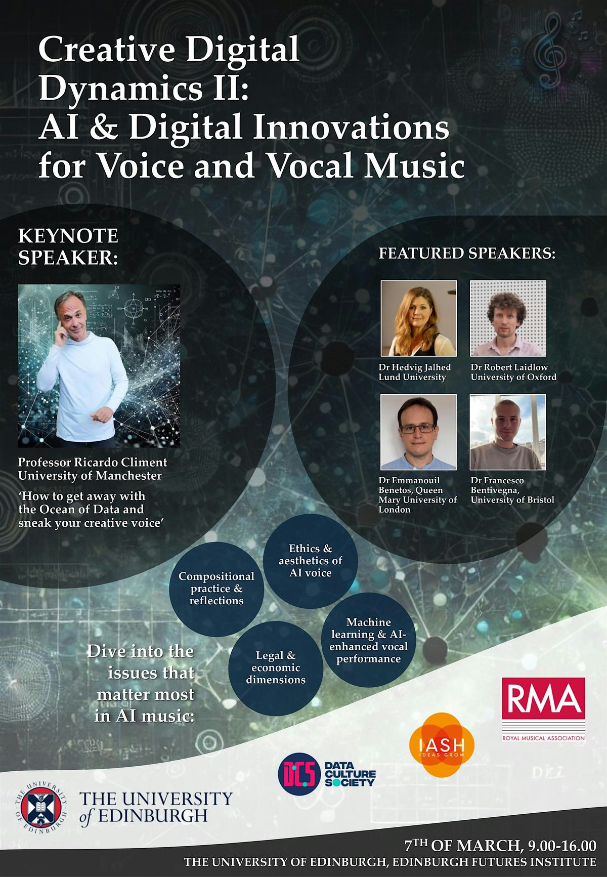 Conference: AI and Digital Innovations for Voice and Vocal Music