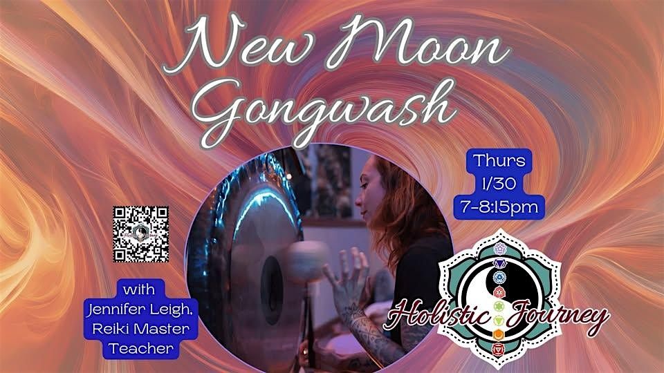 New Moon Gongwash with Jen