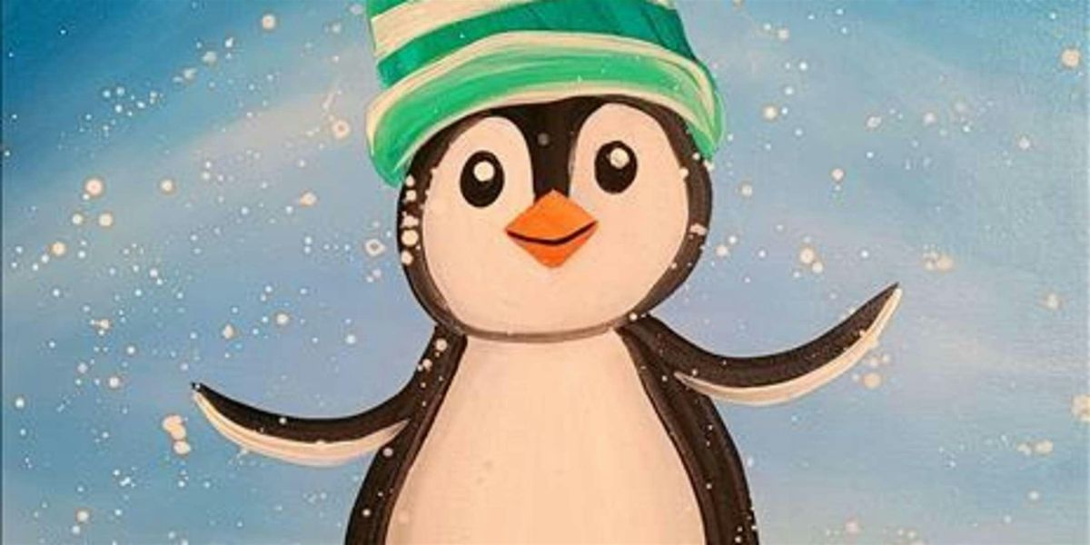 Family Penguin Visit - Paint and Sip by Classpop!\u2122