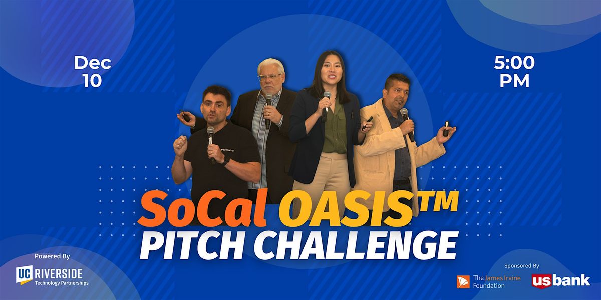 2025 SoCal OASIS\u2122 Pitch Challenge