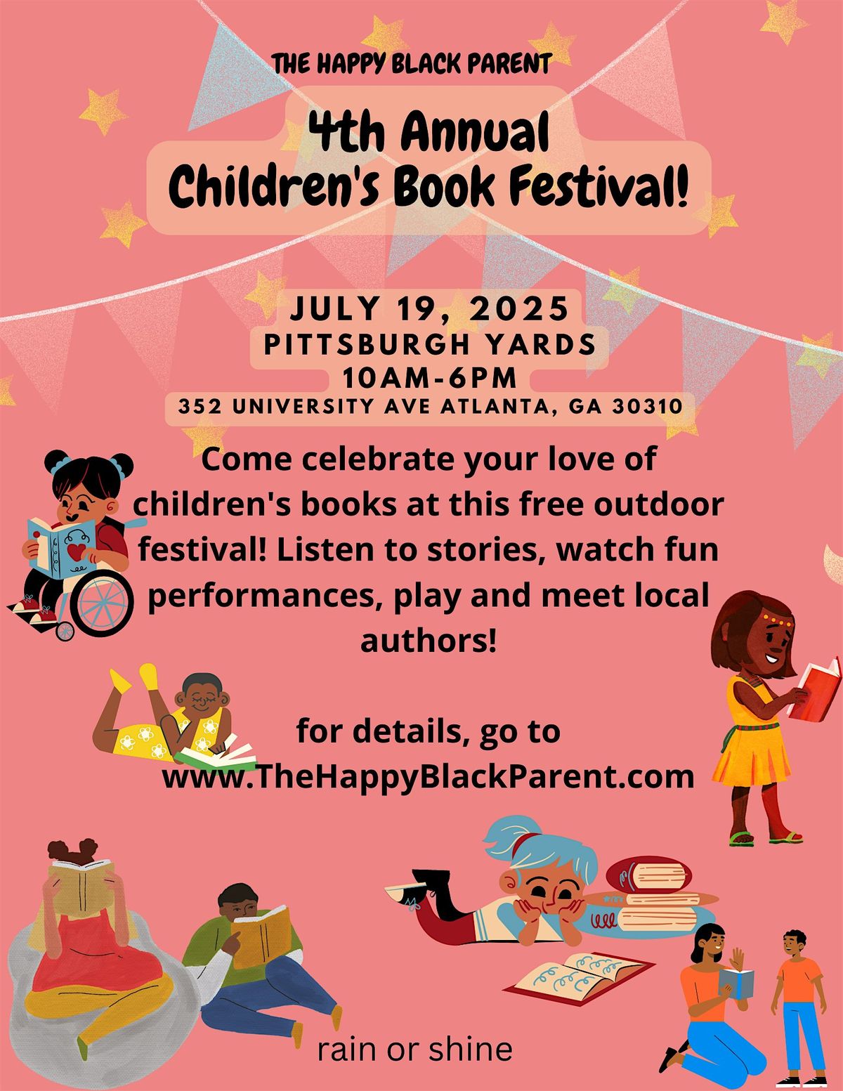 The Happy Black Parent 4th Annual Children's Book Festival