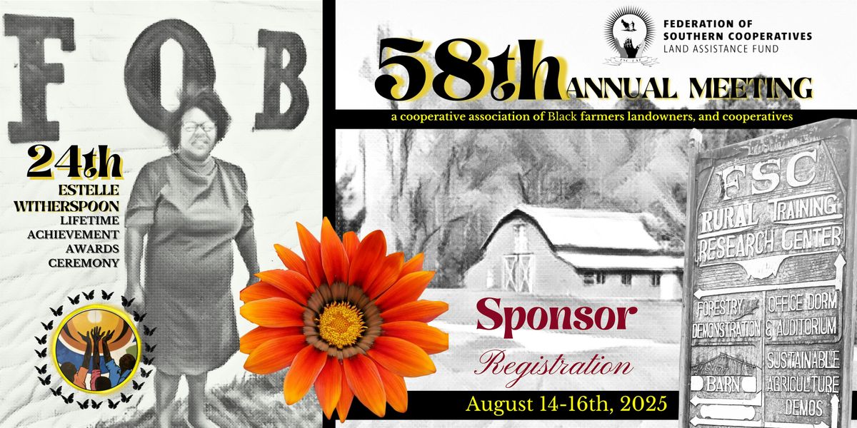 58th Annual Meeting\/24th EstelleWither FSC\/LAF Sponsor Dinner Response Form