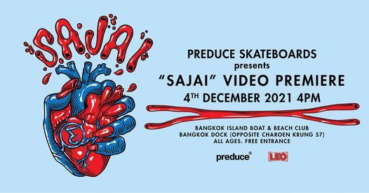 Preduce skateboards presents Sajai video premiere