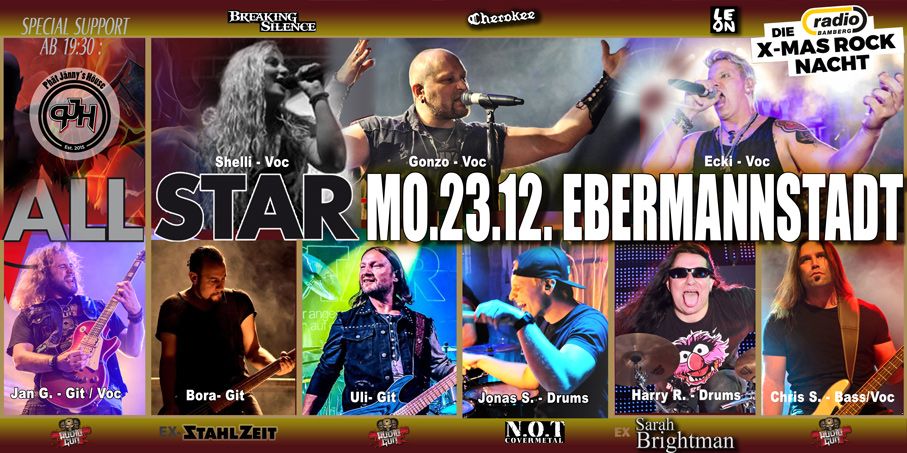 RADIO BAMBERG - CHRISTMAS ROCK NIGHT -mit- ALL STAR HEAVY STYLE -