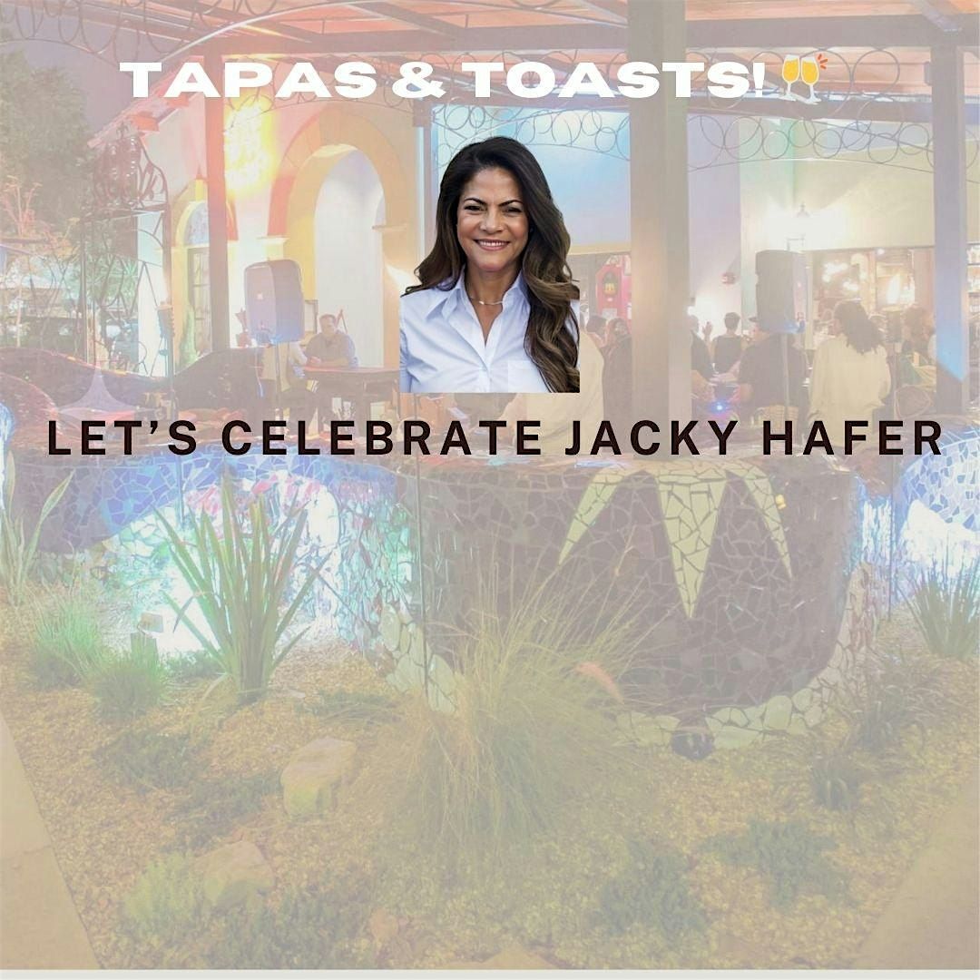 Tapas & Toasts for Jacky Hafer; Florida's New State Leader