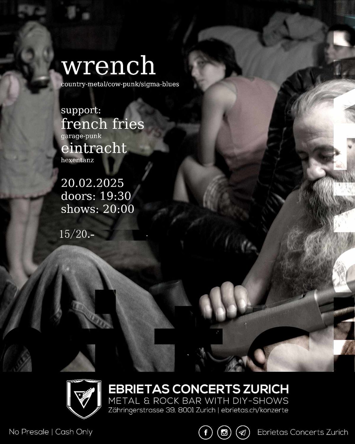 Wrench \/ French Fries \/ Eintracht