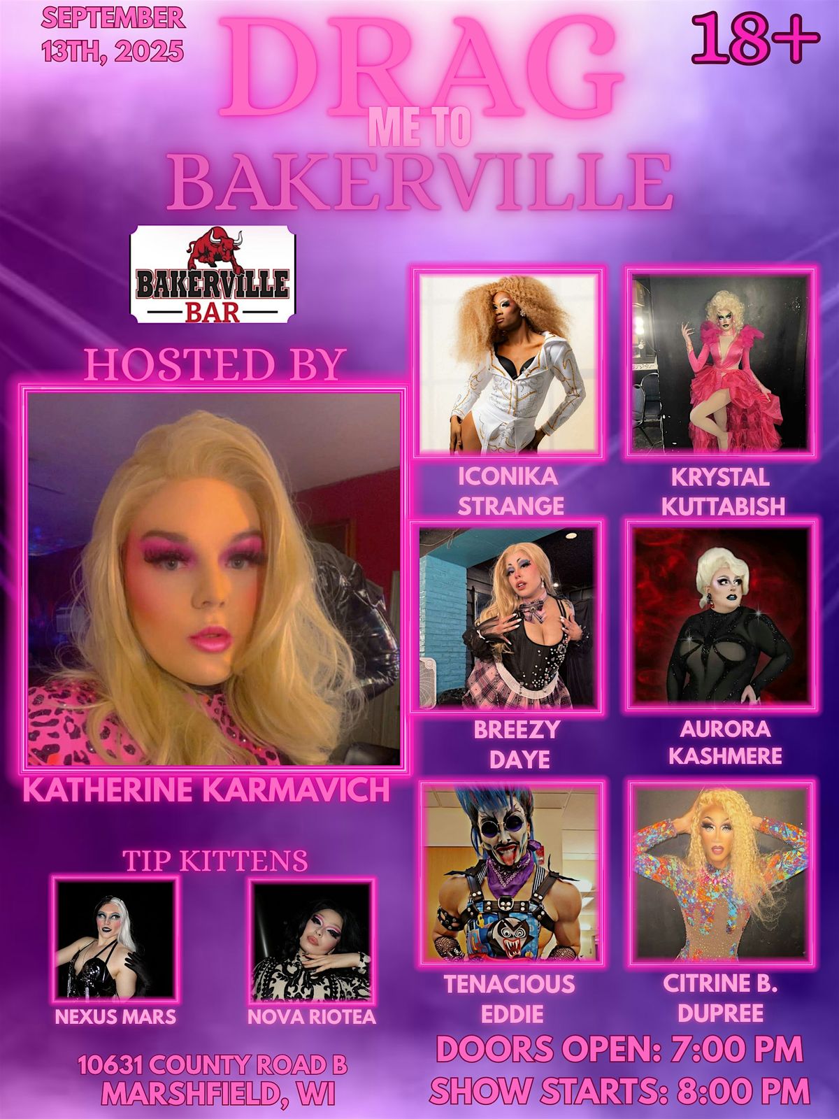 Drag Me To Bakerville: Drag Show