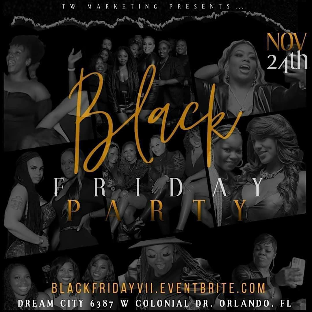 Friday ALL BLACK AFFAIR VIII