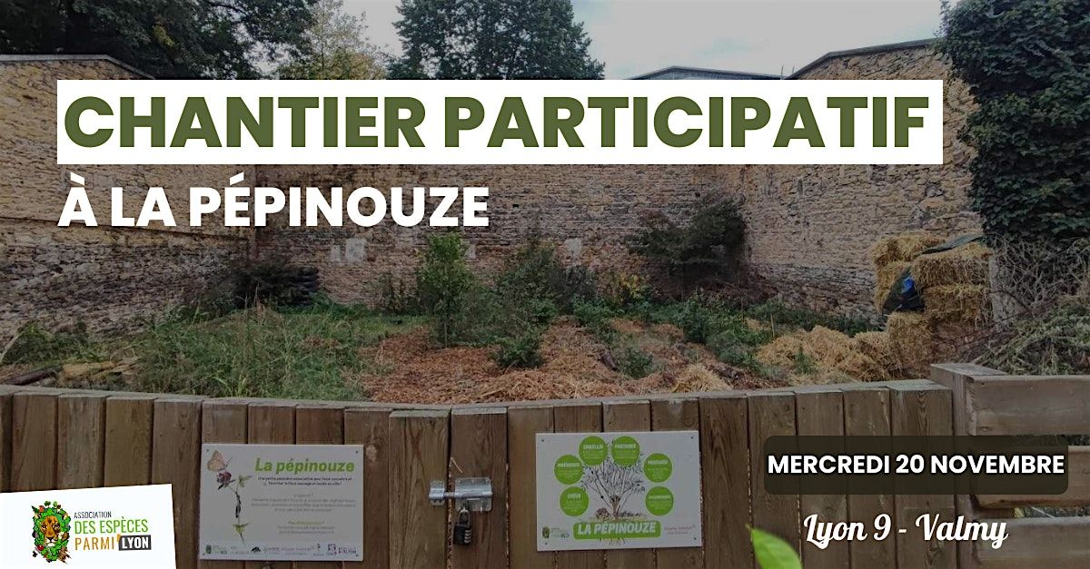 Chantier participatif \u00e0 la p\u00e9pinouze