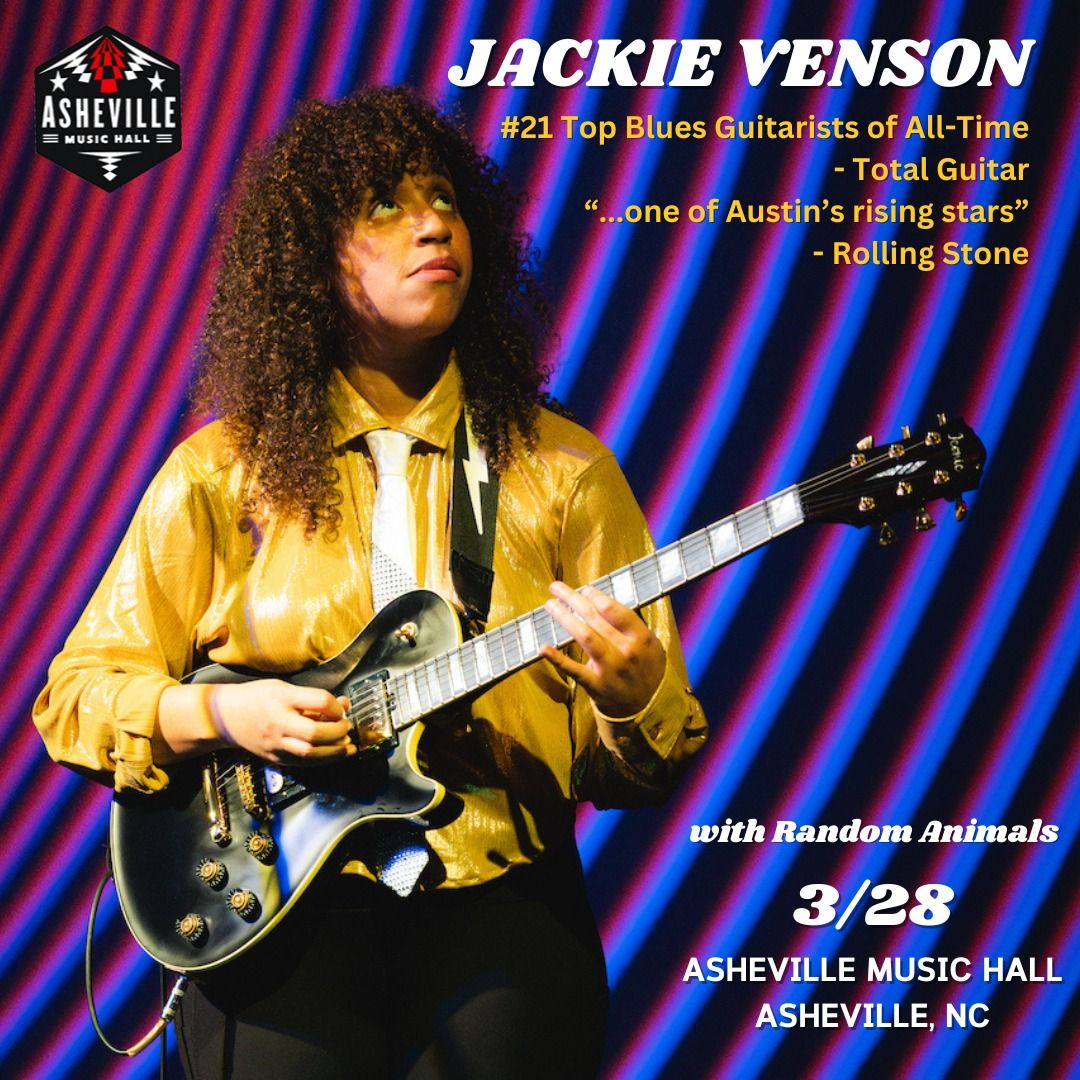 Jackie Venson with Random Animals @ Asheville Music Hall