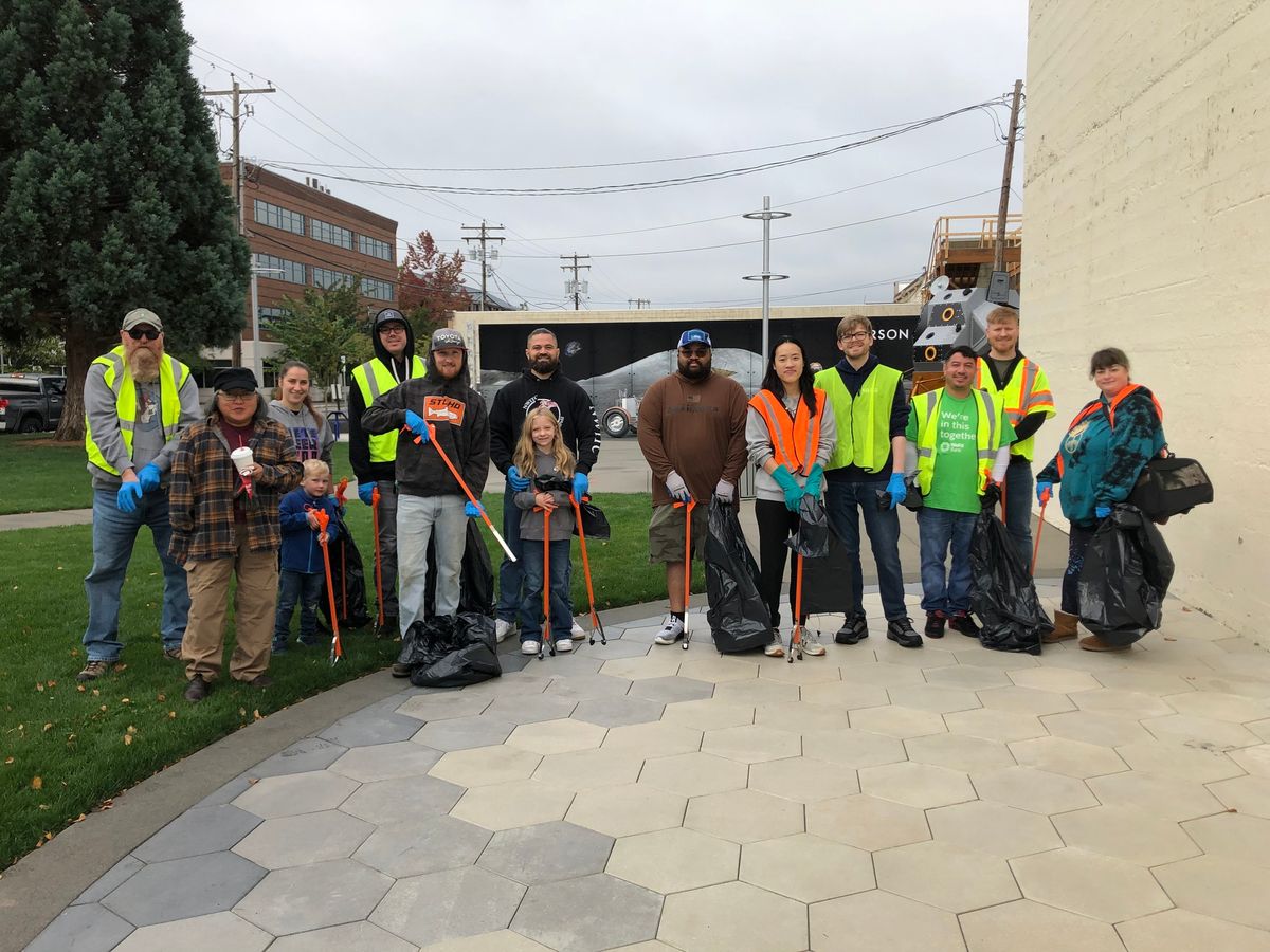 Downtown Kent Clean Up - February 