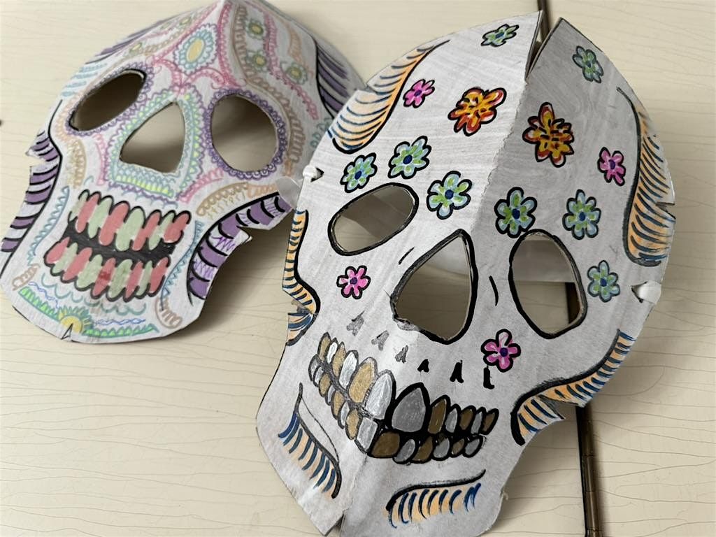 Masking Making and Music for Dia de Muertos with the Villalobos Brothers