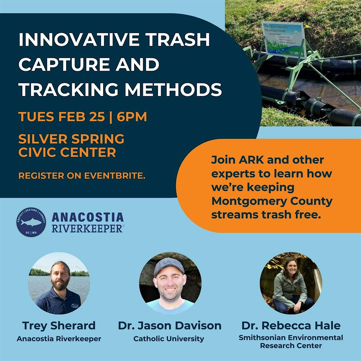 River Roundtable: Innovative Trash Capture and Tracking Methods