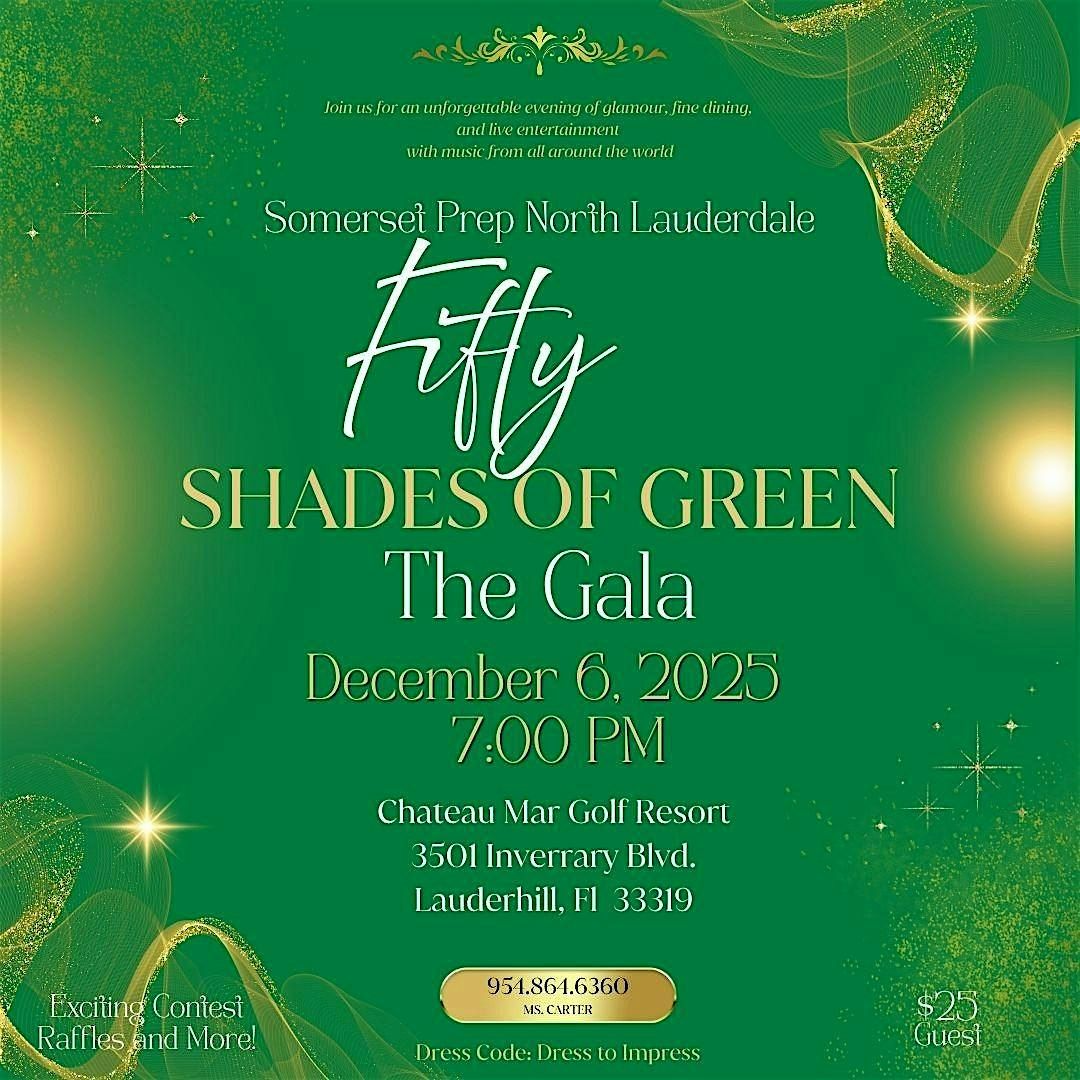 Fifty Shades of Green Christmas Gala