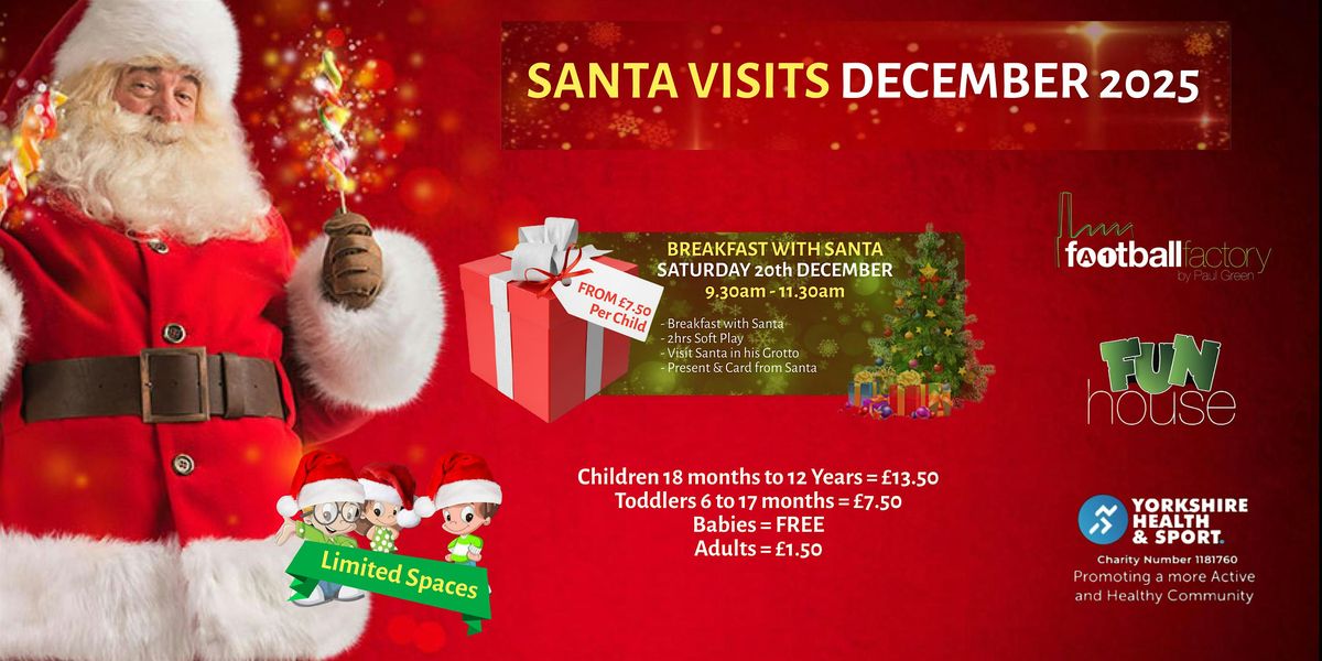 Breakfast with Santa - Sat 20th Dec 2025