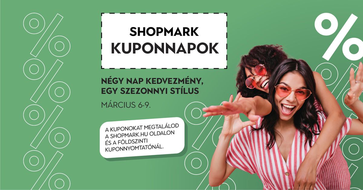 SHOPMARK KUPONNAPOK \ud83d\udcb8 \u26a0\ufe0f 