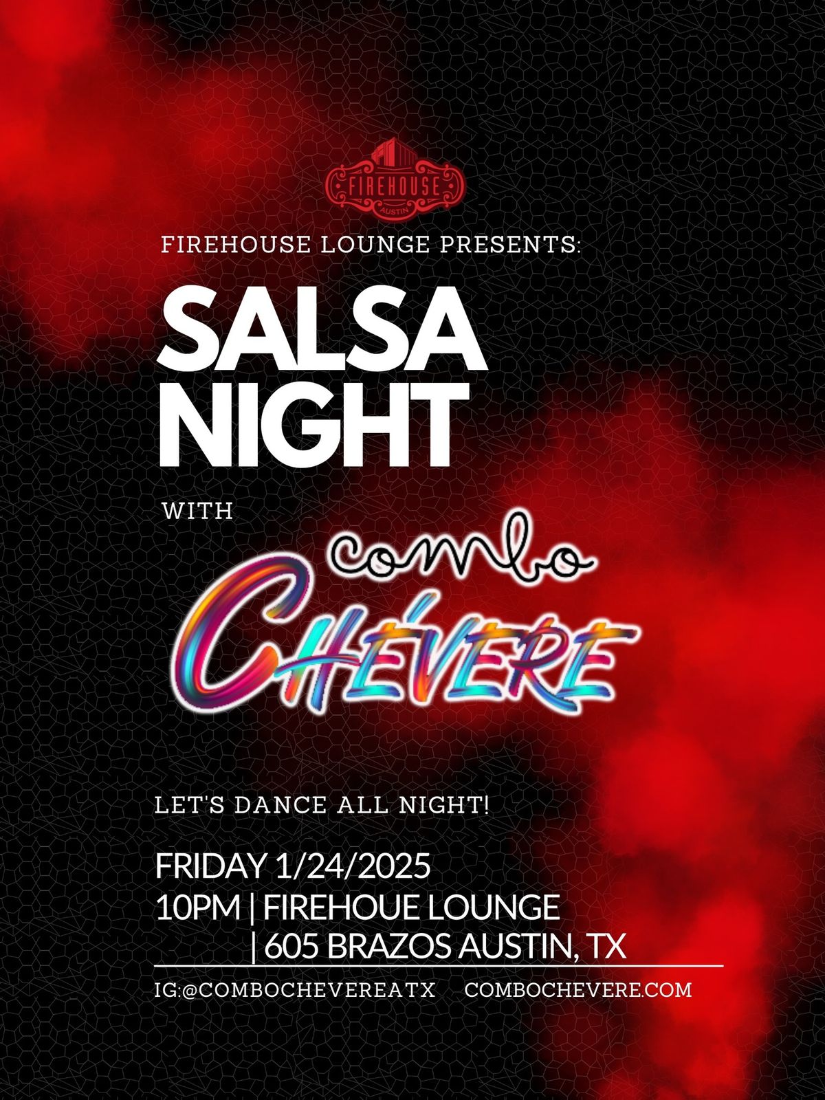 Jan 24 Salsa Night 2025 at Firehouse Lounge