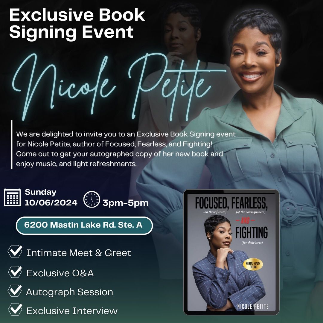 Nicole Petite Book Signing