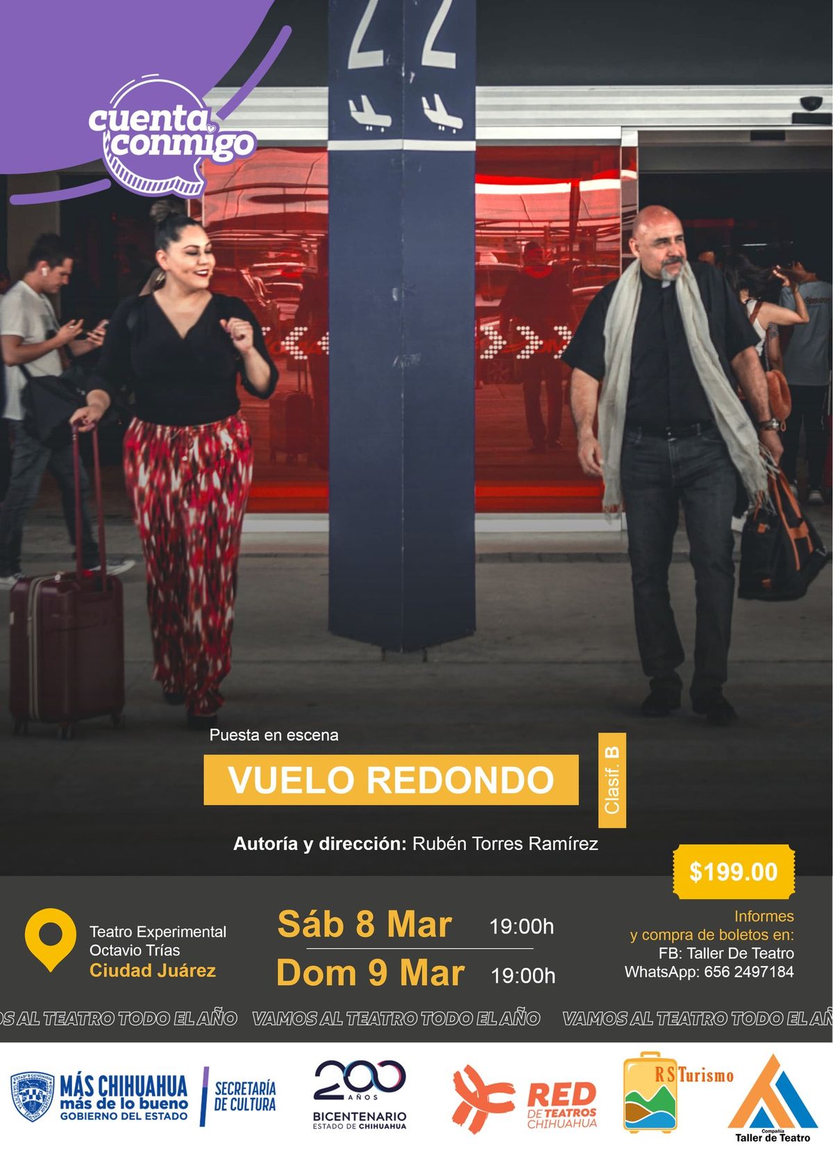 Obra de teatro: "Vuelo Redondo"