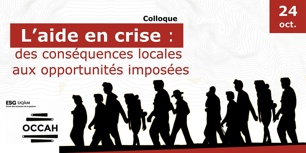 L\u2019aide en crise : des cons\u00e9quences locales aux opportunit\u00e9s impos\u00e9es