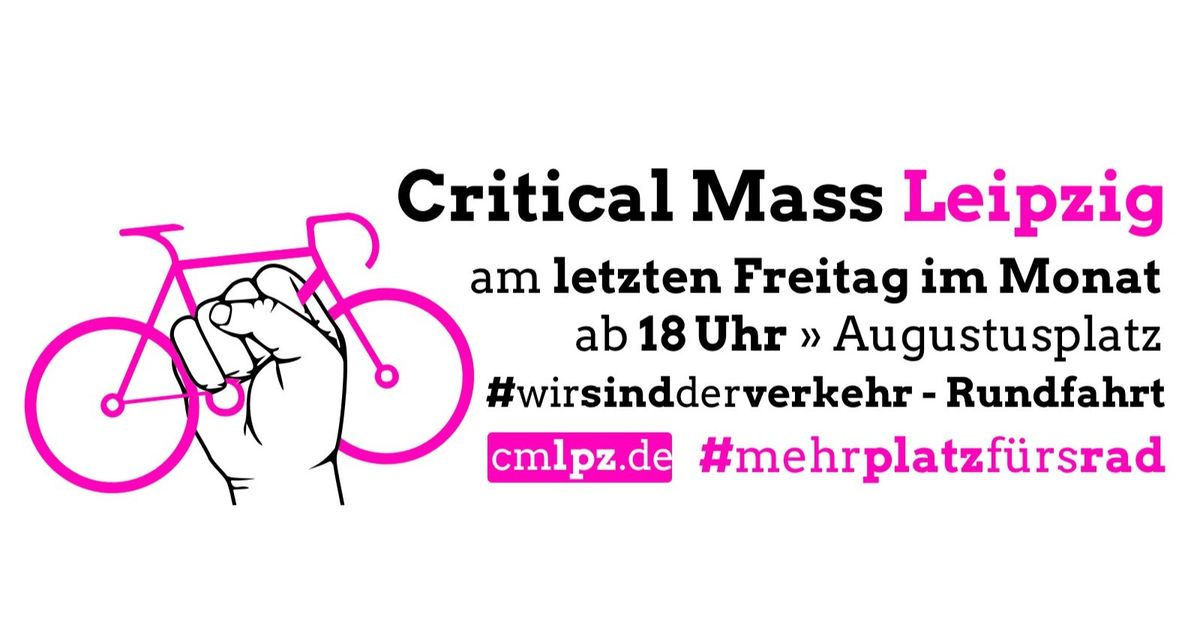 CMLPZ Critical Mass Leipzig im September