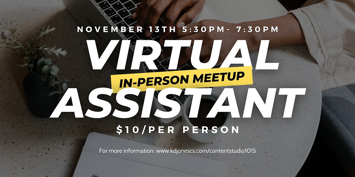 Virtual Assistant Hampton Roads In-Person Meetup