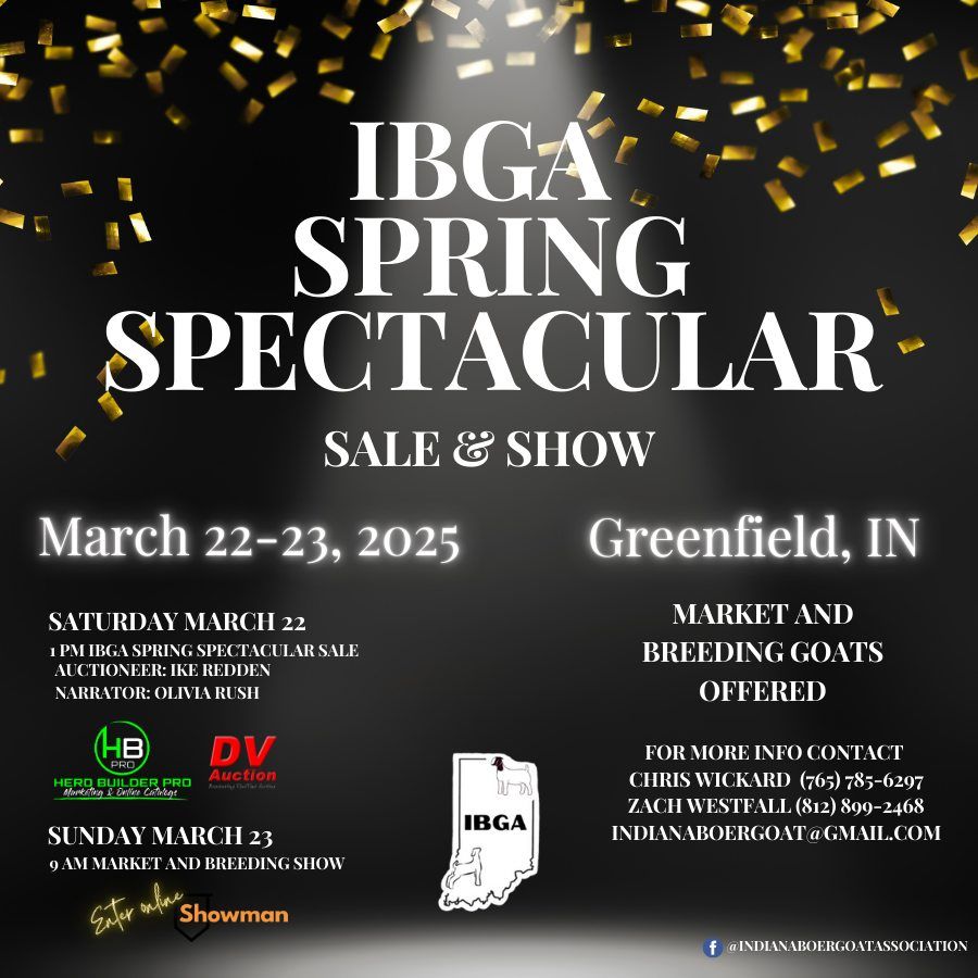 IBGA Spring Spectacular Sale and Show