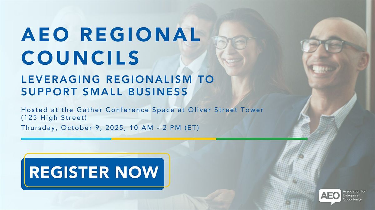 Leveraging Regionalism to Support Small Business: New England Convening