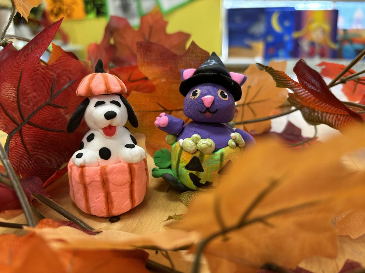 Pumpkin Pet, Kids Clay Workshop