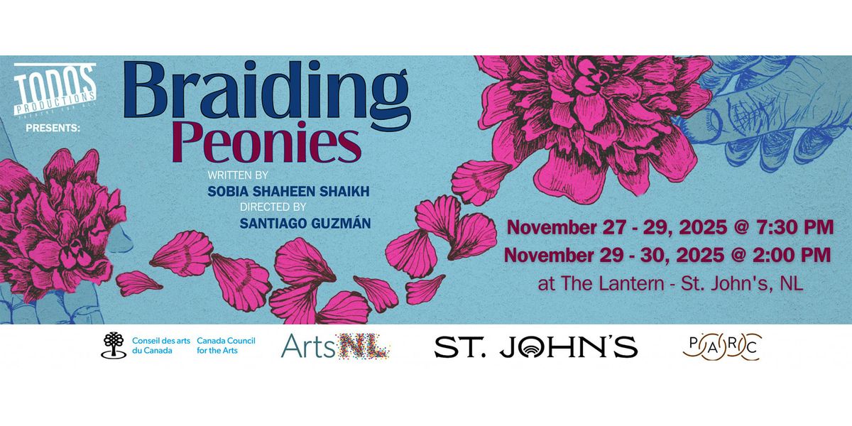 Braiding Peonies by Sobia Shaheen Shaikh