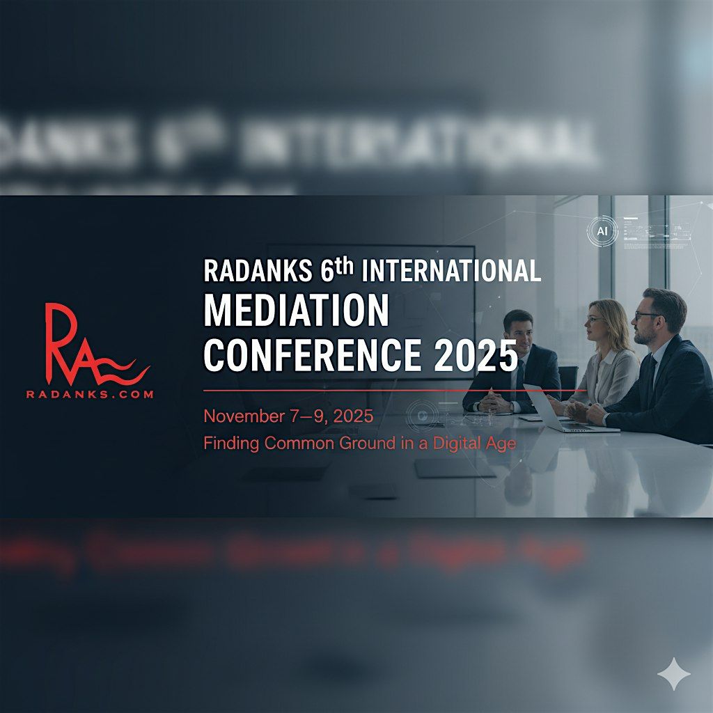 RADANKS 6th INTERNATIONAL MEDIATION CONFERENCE 2025