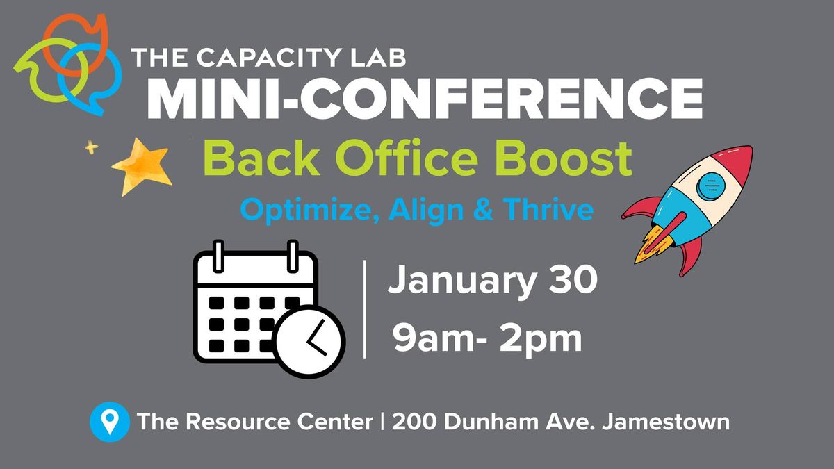 Mini Conference: Back Office Boost | The Capacity Lab 