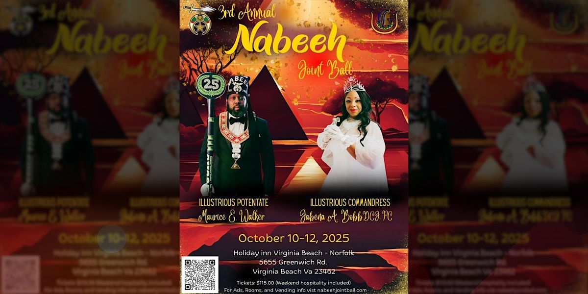 Nabeeh Temple #260 & Nabeeh Court #250 Joint Ball