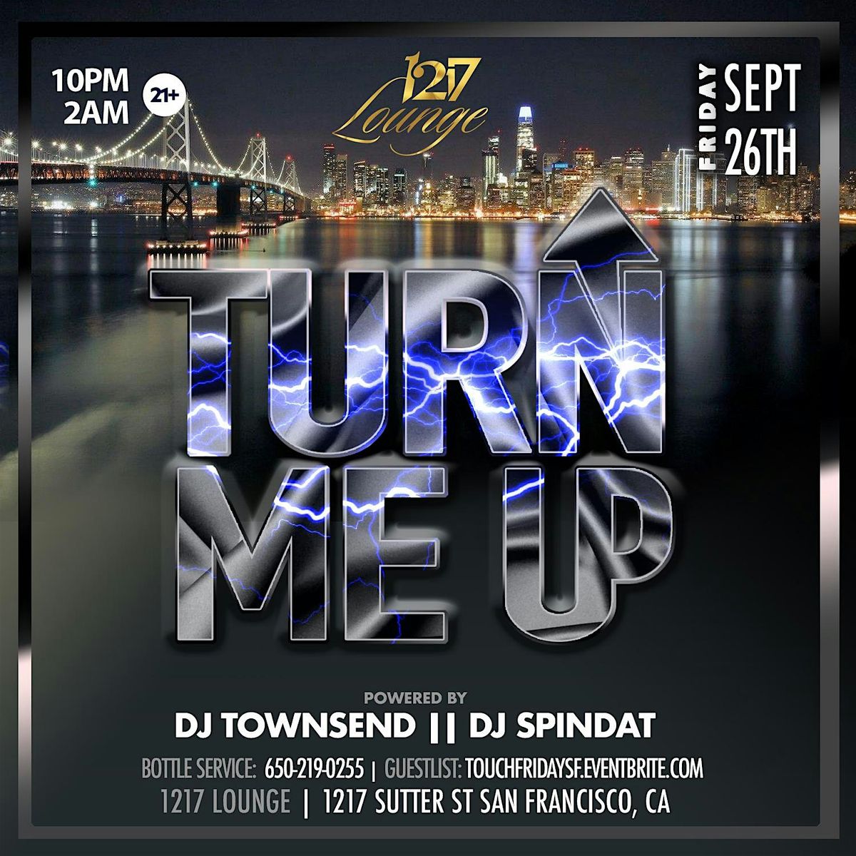 TURN ME UP