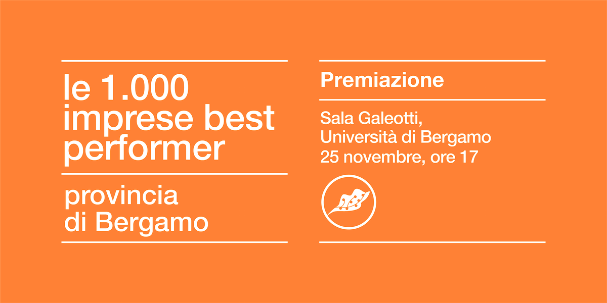 PREMIO LE 1000 IMPRESE BEST PERFORMER 2024 | BERGAMO