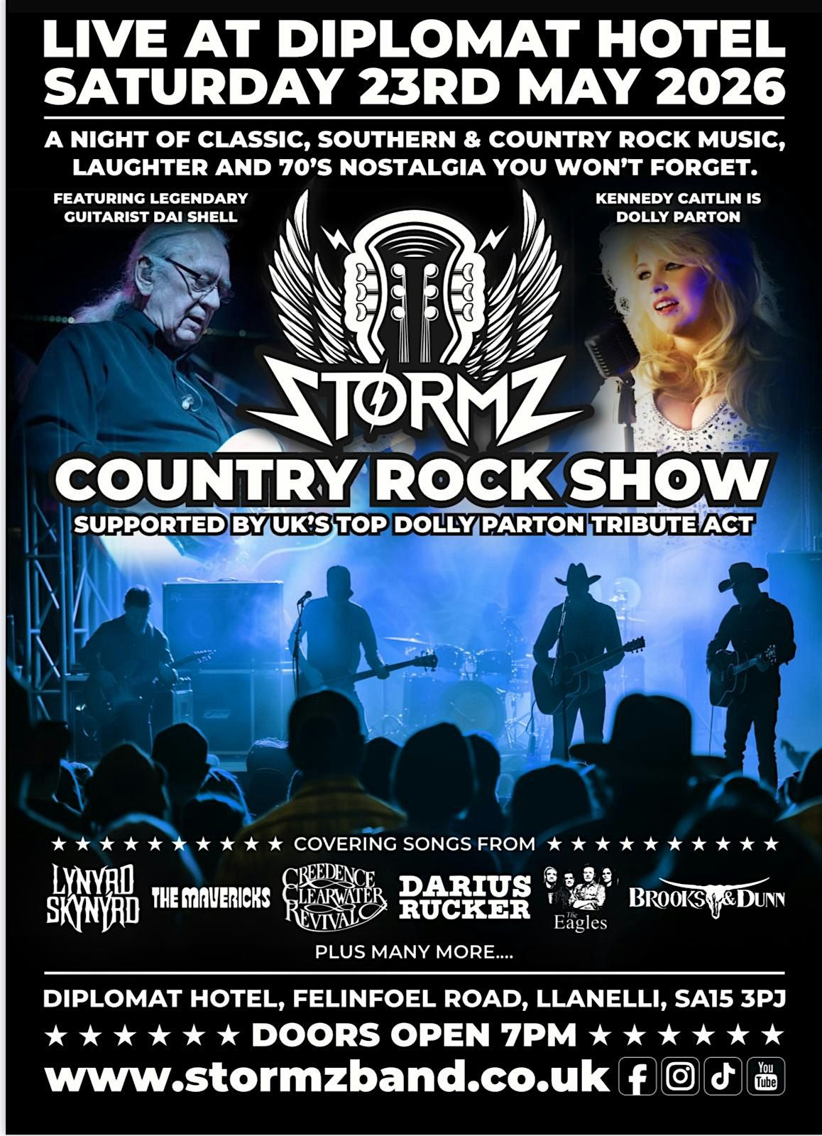 Stormz Country Rock Show & Dolly