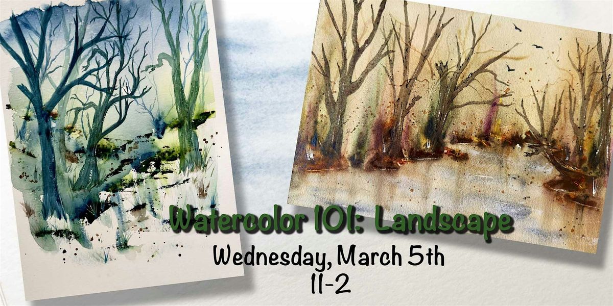 Watercolor 101: You can Paint a Landscape!